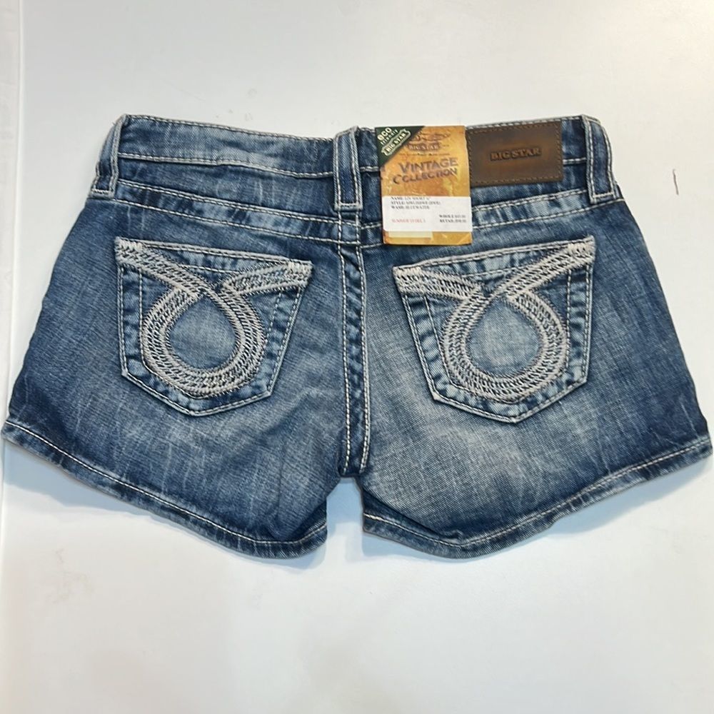 NWT Big Star Liv Short 1/2 jean shorts - Picture 5 of 8